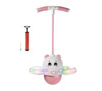 Boule De Saut - Boule De Saut Avec Poignée | Équilibrage Des Balles Pggo | Balance Board Antidérapant Avec LED Colorées En Forme De Panda | Enfants En Plein Air Anniversaire Nouvel An Noël Pa