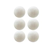 Boule De Séchage En Laine Réutilisable For Machine À Laver, Filtre, Autocollant For Poils Chat Et Chien, Attrape-peluche For Animaux Compagnie, Maison Nettoyage Haute Efficacité(B-5CM-6PCS)