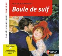 Maupassant – Boule de suif – Édition pédagogique Collège – Carrés classiques Nathan