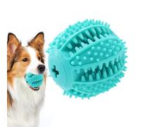 Boule de traitement pour chien - Jouet à mâcher interactif, distributeur de friandises durable | Ballon de jeu portable pour animaux de compagnie, jouet puzzle captivant, convient aux petits chiens de