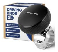 Boule de Volant Camion Silicone - Pommeau XL Spécial Volants Épais - Meilleure Prise en Main - pour Poids Lourd, Fourgon, Camionnette, Volants Sport et Tuning