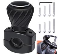 Boule de Volant Compatible avec Kubota John Dee-Re Bouton de Direction | Universel Suicide Bouton Power Handle Spinner pour Voitures Camion Tondeuse Tracteur Bateau Voiturette de Golf