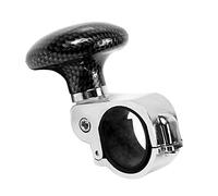 Boule De Volant Universal Auto Car Power Steering Wheel Ball Spinner Poignée Bouton Booster Accessoires De Voiture Fournitures Produits Boule Volant(Black)