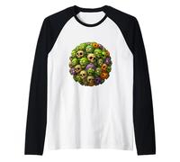Boule de Zombie Amusante pour Halloween Manche Raglan