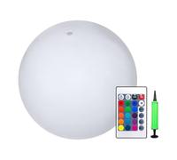 Boule d'eau - Boule de billard lumineuse à LED | Ballon de plage lumineux | Ballon de Plage Gonflable avec Changement de Couleur, télécommande IP68 étanche, décoration de Jardin pour soirée d'été Pisc