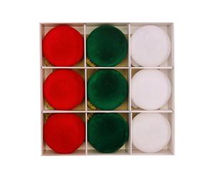 Boule décorative de Noël - 9 pendentifs suspendus de Noël, décoration de sapin de Noël suspendus - pour Noël à la maison sur pendant les fêtes près de la cheminée de réunion de plaisir