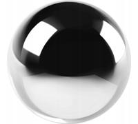 Boule décorative en céramique 19 cm argent