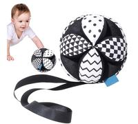 Boule d'embrayage pour en bas âge, en coton et noir, embrayage sensoriel, activité de développement pour , jouet Senso