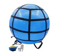 Boule d'entraînement de yoga - Balle d'exercice pour la grossesse - Ballon d'exercice pour le yoga, l'équilibre de base - Équipement d'entraînement portable pour la salle de sport - Stabilité égale