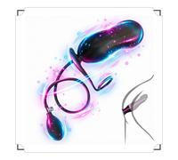 Boule D'EntraîNement Multifonctionnelle De Glute Avec Bague éLastique, Un Accessoire D'EntraîNement Gonflable Pour Les Couples - Q