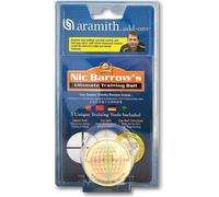 Boule d'entraînement Snooker Nic Barrow 52mm avec instructions d'exercice