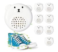 Boule désodorisante pour chaussures, éliminateur d'odeurs de chaussures | 8X Boîte à ours anti-odeurs pour armoire à chaussures,Boule désodorisante de -robe longue durée pour salle de bain à baga