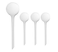 Boule d'irrigation | 7 x 28 cm en plastique bleu transparent | Capacité 250 ml | Système d'irrigation Distributeur d'eau | Aide à l'arrosage pour fleurs et plantes (1 lot de 4 boules d'irrigation