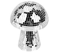 Boule Disco Champignon Miroir, Champignon Scintillant à Paillettes Décoration de Boules Disco en Forme de Champignons Disco Pour la Décoration de la Maison,Boules de Noël, Boule a Facette Deco a Poser