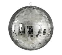 Boule Disco de Noël - Diamètre 50 cm - Argenté