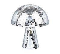 Boule disco en forme de champignon | Finition miroir réfléchissante faite à la main rétro esthétique, lumières créatives, décorations scintillantes pour la maison, ornements scintillants pour les