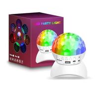 Boule disco LED colorée Bluetooth haut-parleur scène lumière d'ambiance rechargeable USB lumière stroboscopique mariage fête festival fête portable fêtes dj fêtes d'intérieur DJ décorations de bal de