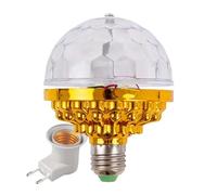 Boule Disco Lumineuse Rotative | Éclairage LED Pour Décoration Intérieure - Lumière Boule Disco Tournante | Pour les Amateurs de Fêtes de Bar, les , les Adolescents, les Soirées de Noël et des Vacanc