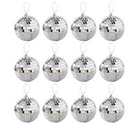 Boule Disco réflecteur - Pendentif réfléchissant | Petite boule disco suspendue | Boules suspendues de forme sphérique | Boules disco miroir | Boule réfléchissante pour mariage, performance sur scène