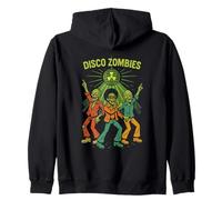 Boule Disco rétro Apocalypse Zombie Dance Joke Sweat à Capuche