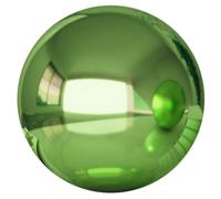 Boule D'Observation De Jardin en Acier Inoxydable, Miroir RéFléChissant, DéCoration De Jardin, Vert éMeraude, DiamèTre 150MM