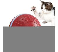 Boule Électrique pour Chats - Balle Lumineuse Automatique Qui Rebondit,Jouet À Mâchonner Intelligent pour Chaton, pour L'Entraînement des Chatons De Petite, Moyenne Et Grande