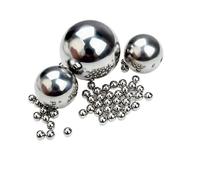 Boule en acier inoxydable 304, 1mm, 2mm, 3mm, 4mm, 5mm, 6mm, 7mm, 8mm, 9mm, 10mm - 55mm, bille en acier à roulement lisse et solide, billes sphériques(27mm-1pcs)