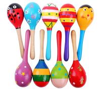 Boule En Bois De 12cm Pour Bébés, Jouet, Marteau De Sable, Hochet, Instrument De Musique, Cadeau Pour Enfants, Percussion Pour Nourrissons, O3k3