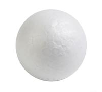 Boule en mousse blanche pour décoration de table de mariage, fournitures de bricolage, décoration de fête, décoration de Noël, composition florale (10 cm)