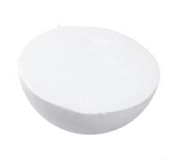 Boule en mousse blanche pour travaux manuels de mariage, décoration à faire soi-même, activités éducatives, 15/18/20/25 cm de diamètre, fournitures d'artisanat (18 cm)