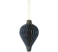 Boule en papier nid d'abeille grenade 8x12cm