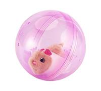 Boule en peluche rotative automatique - Jouet électrique pour hamster compatible avec les chats, les chiens et les lapins, balle électrique mobile, expérience réaliste pour animaux de compagnie | Jeu