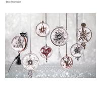 Rayher 3906437 Boule en Plastique 1, 2 Moitiés de la Sphère,Transparent, Diamètre: 10 cm