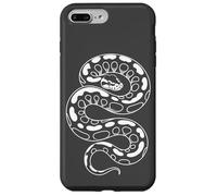 Boule enroulée Python Minimaliste Serpent Anthracite Coque pour iPhone 7 Plus/8 Plus