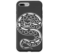 Boule enroulée Python Minimaliste Serpent Anthracite Coque pour iPhone 7 Plus/8 Plus