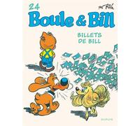 Boule et Bill - Tome 24 - Billets de Bill - Jean Roba - Dupuis - cartonné - Bande dessinée jeunesse