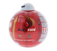 Boule extinctrice - BLOCK'FIRE - 15 cm Choc&Start - Poudre sèche ABC - Intérieur & extérieur
