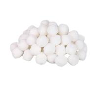 Boule filtrante absorbante pour piscine - Blanche - Absorbe l'huile - Pour piscines, et spas