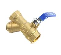 Boule filtrante intégrée en laiton DN15/DN25 - Filtre à eau épais de 1,27 cm - Type Y