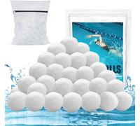 Boule filtrante pour Piscine,1300g Balles filtrantes pour remplace 45kg de Sable de Filtration,Balle filtrante Piscine,Convient pour système de Filtration d'aquarium de Piscine