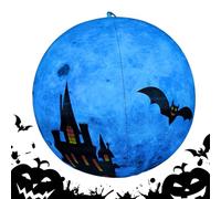 Boule gonflable de - Ballon de plage de chauve-souris d'Halloween, grand jouet d'extérieur , décoration de fête légère | Jeu d'activités de vacances d'automne effrayant pour