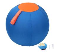 Boule gonflable pour chiots - jouet extérieur bleu, accessoire amusant pour chien pour exercice et jeu, balle interactive pour enrichissement mental | activités ludiques et fitness pour animaux
