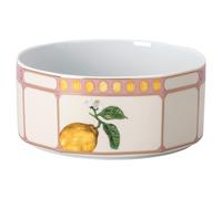 Boule Idyllia, Porcelaine, Motif imprimé cristal, citron, Petit, Multicolore OS