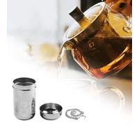 Boule infuseur en acier inoxydable pour une libération optimale de la saveur des thés en vrac, facile à nettoyer et à entretenir (S)