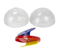 Boule Interactive Pour Animaux De Compagnie, Jouet De Distribution De Traitement, Outil De Développement Intellectuel 10 Cm / 3,94 Pouces Réduit L'ennui / Le Soulagement Des Dents Pour Les Petits, Moy