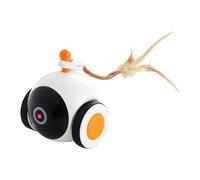 Boule Interactive pour Chat | Boule Intelligente Roulante pour Stimuler Les Chats | Accessoire Rechargeable À Détecteur De Mouvement, Jeu D'intérieur Adapté À Toutes Tailles, Divertissement