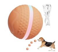Boule interactive pour chien, jouet interactif pour chien, jouet interactif pour chiens avec lumières LED | Boule de roulement automatique robuste et plein d'entrain avec capteur de mouvement