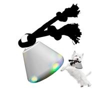 Boule interactive pour chiens | Boule qui se déplace automatiquement, jouet interactif avec lumières et sons pour chiens de petite taille et moyenne chiots anti-stress jeu extérieur