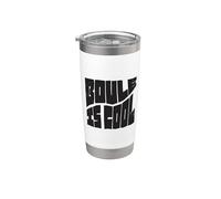 Boule Is Cool! Bouler Outfit Boule Kugeln Petanque Boule Gobelet isotherme en acier inoxydable double paroi