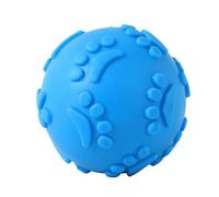 Boule jouet pour chien : à croquer en latex, extérieur incassable